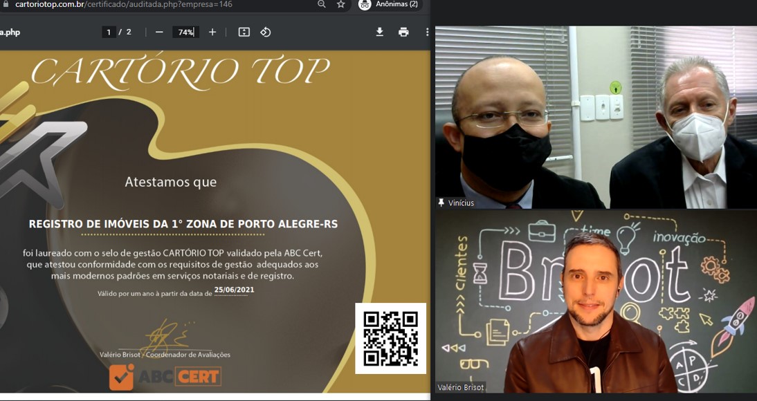 Auditoria Cartorio TOP 25.6.2021